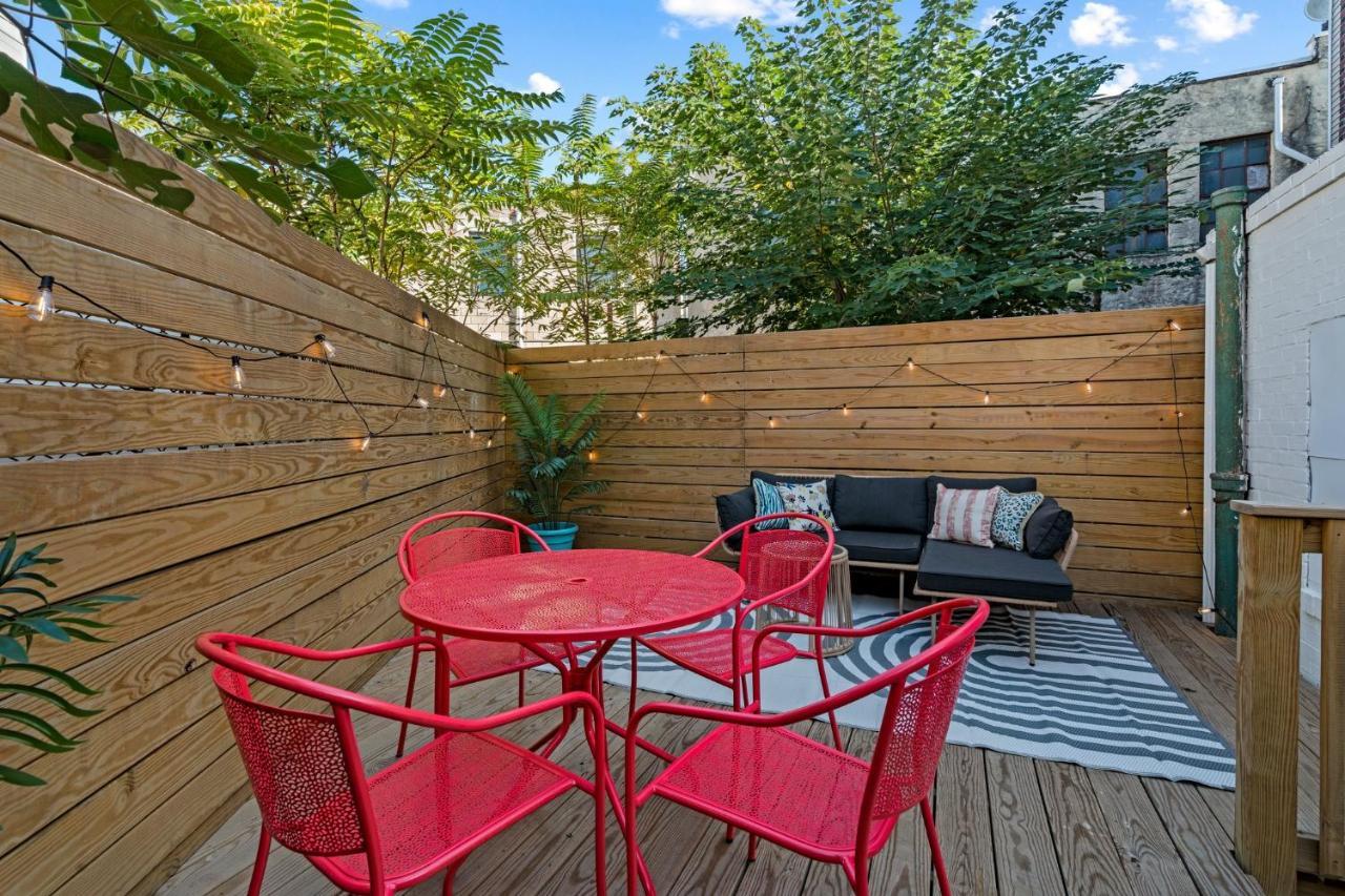 Passyunk Square Spacious 1 Bedroom Oasis- Huge Deck 필라델피아 외부 사진